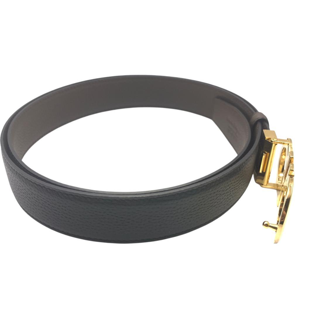 美品Ferragamo フェラガモ　ベルト リバーシブル　調整可 最大120cm