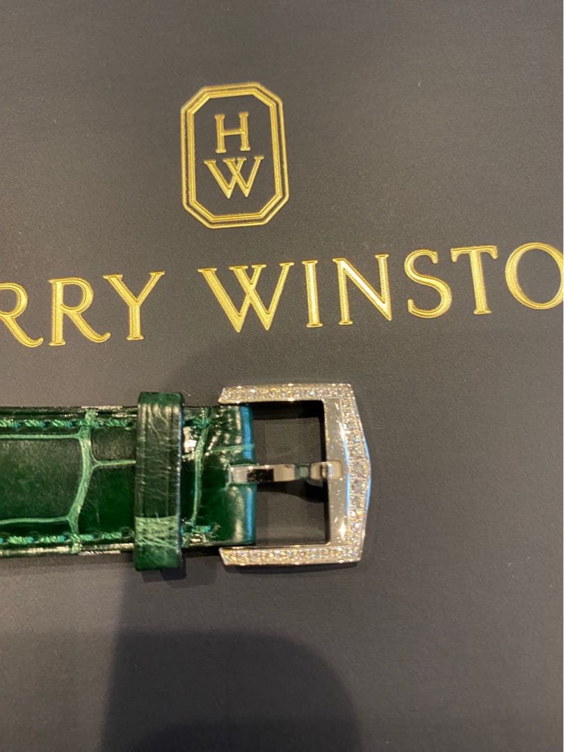 ハリーウィンストン　ダイヤ入り尾錠　新品未使用