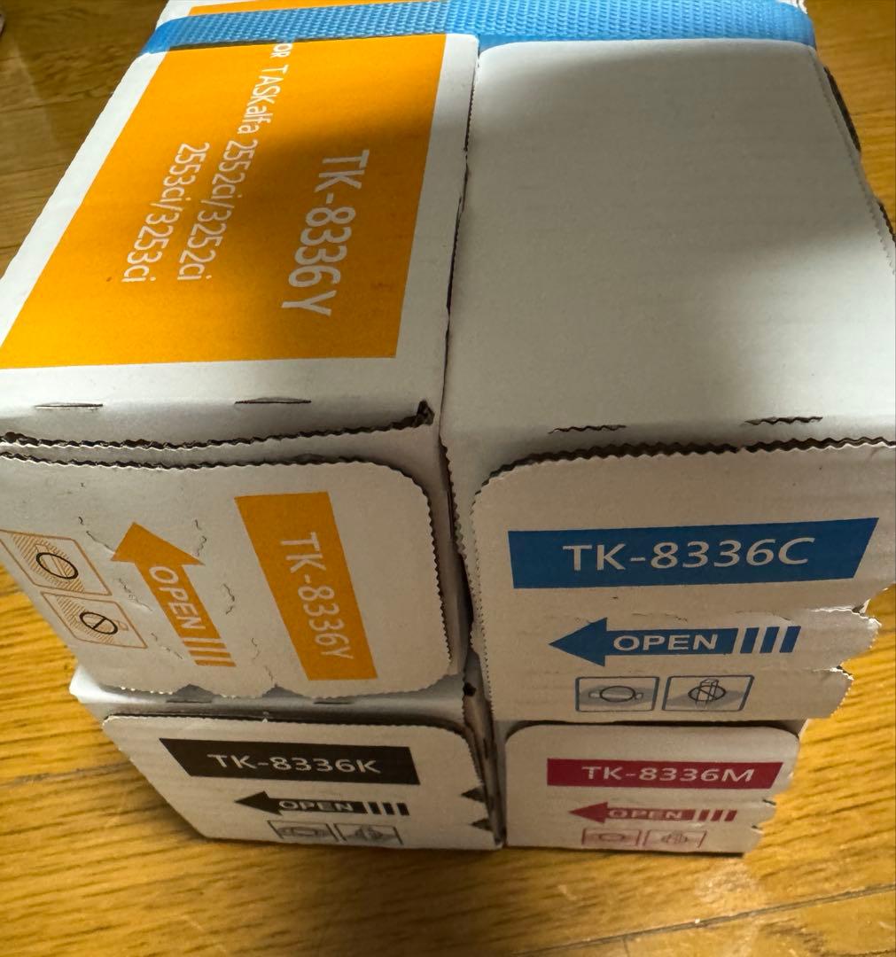 京セラ トナーカートリッジTK-8336（K/Y/M/C）4色