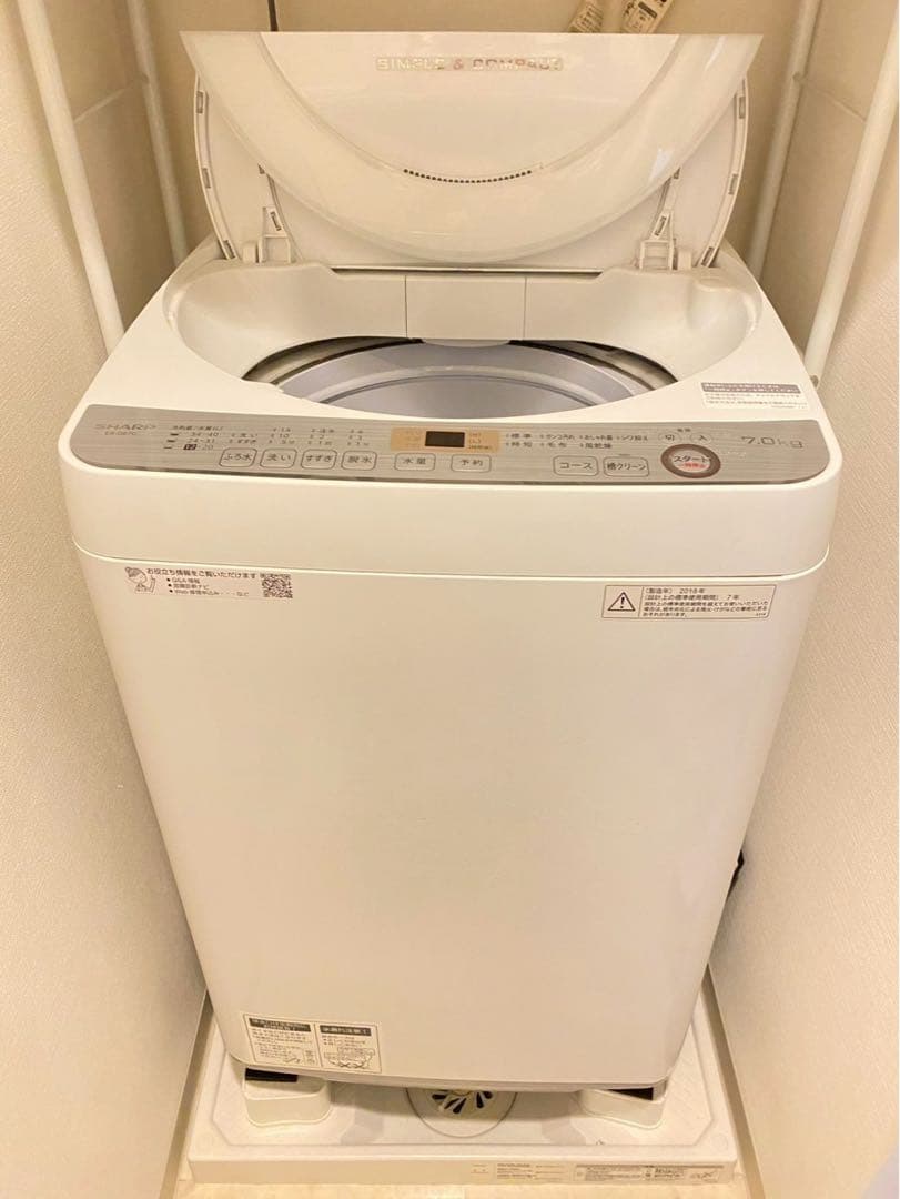 シャープ全自動洗濯機
