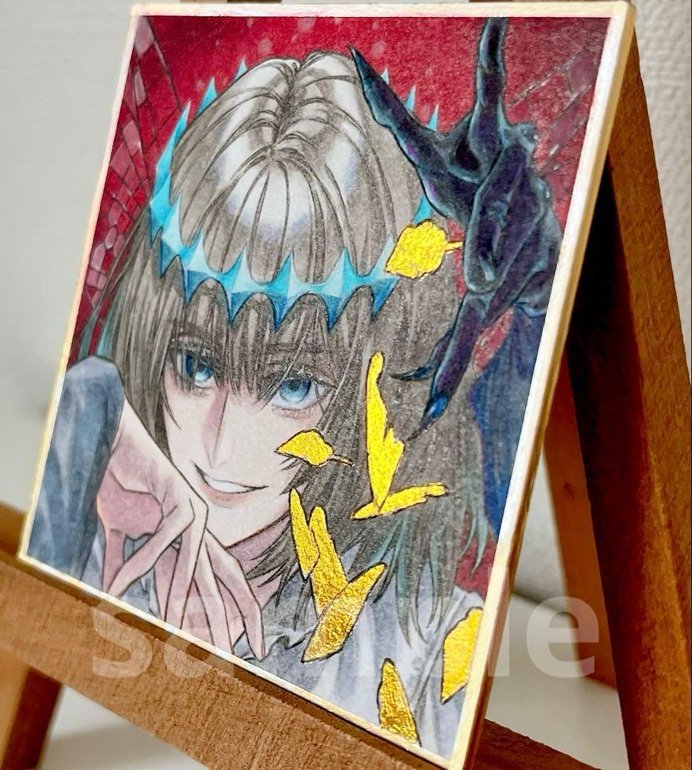 ✴︎ mil ✴︎　手描き　イラスト　色紙