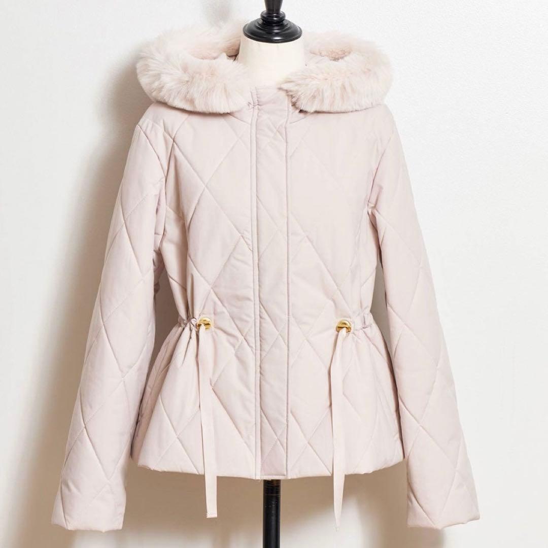 NOELA ドロスト中綿コート ベージュ Mサイズ