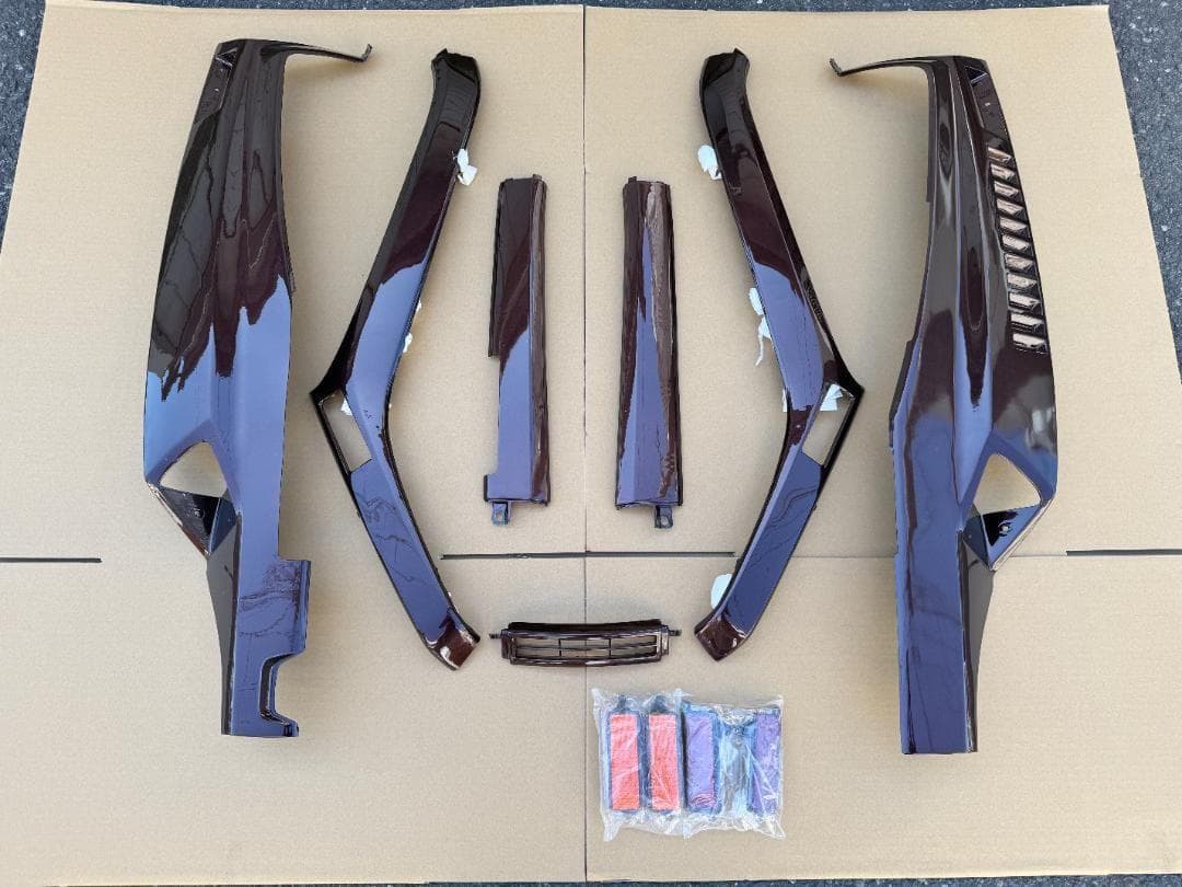 ホンダフュージョン MF02 アンダーカウル 外装 艶あり茶色 1セット