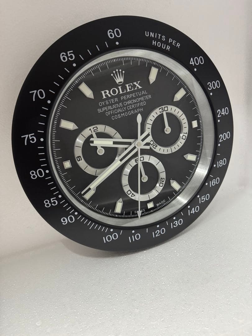 ロレックス ROLEX デイトナロレックス 壁掛け時計　新品未使用