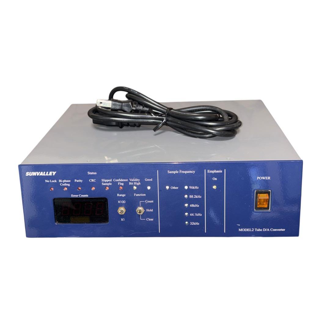 【通電音出しOK】SUNVALLEY MODEL2 真空管D/Aコンバーター
