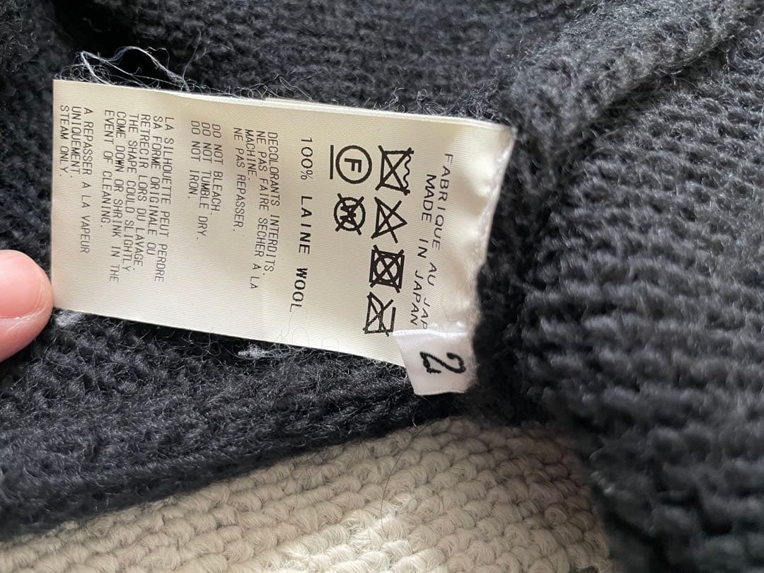 【値下中】B Yohji Yamamoto BLACK & BLACK ニット