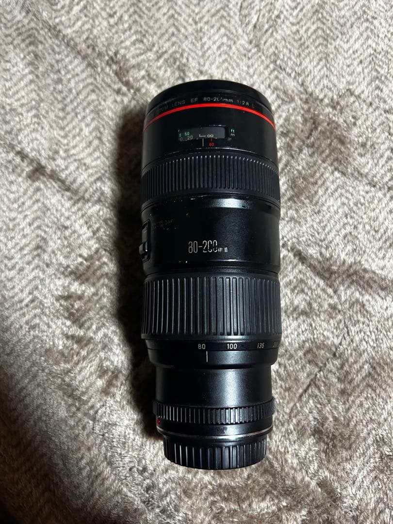 f2.8 80-200mm ズームレンズ 黒