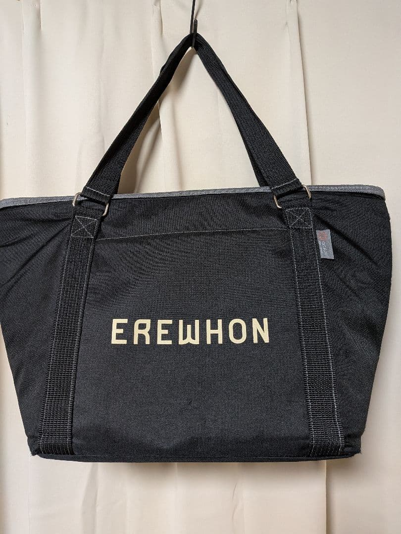 ロサンゼルス限定 EREWHON ブラック トートバッグ