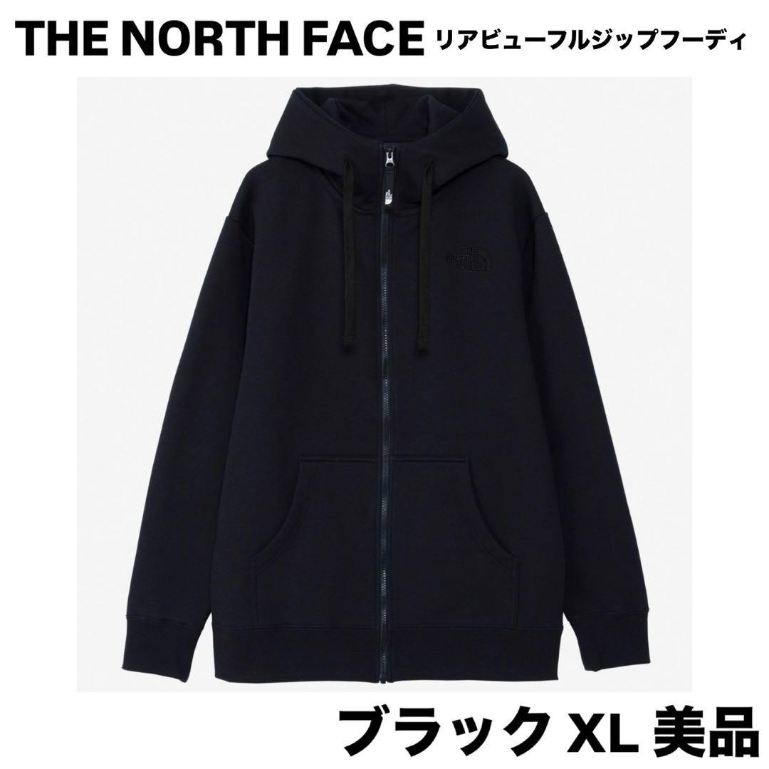 THE NORTH FACE リアビューフルジップフーディ XL ブラック