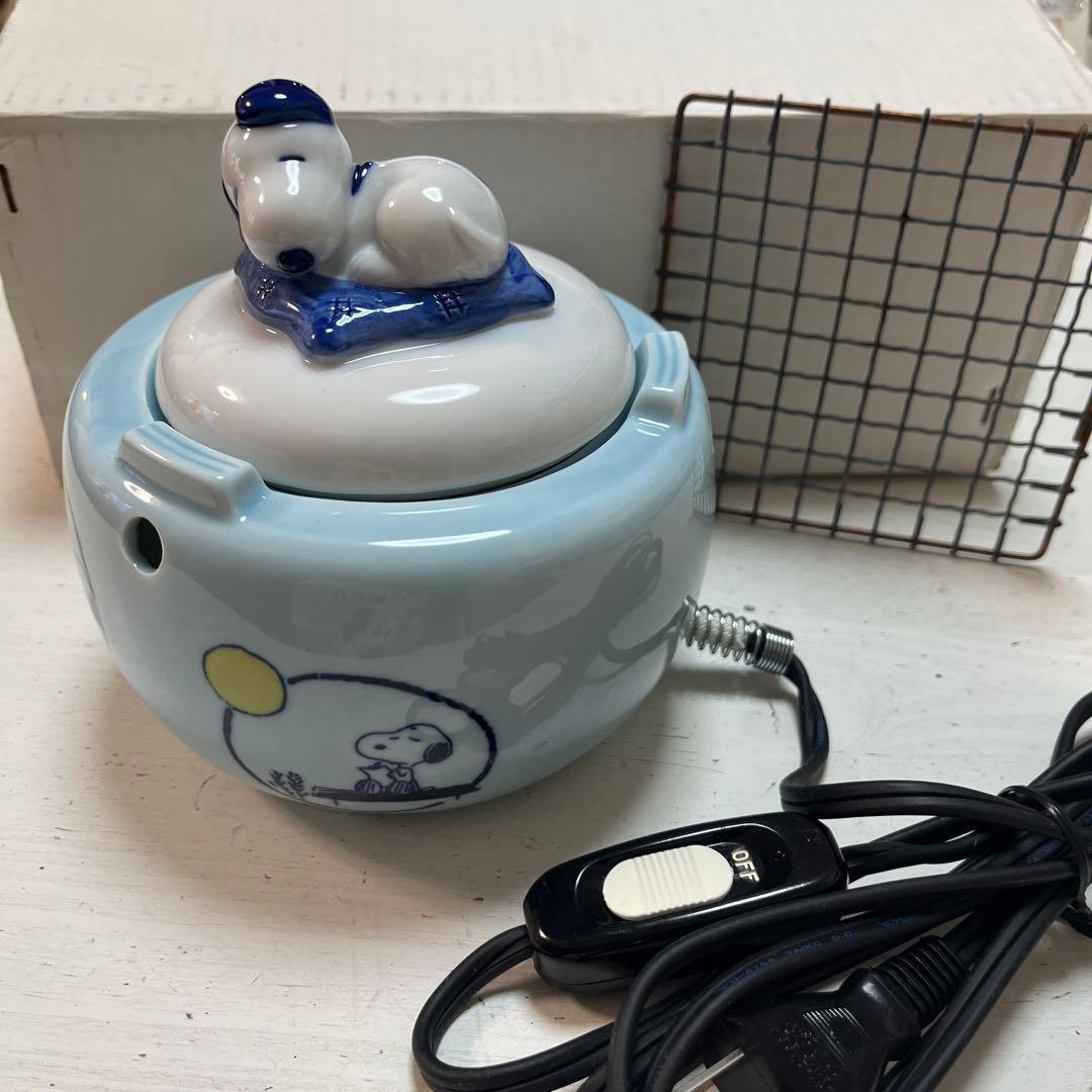 セトクラフト　SNOOPY スヌーピー 陶器製ミニ電気コンロ