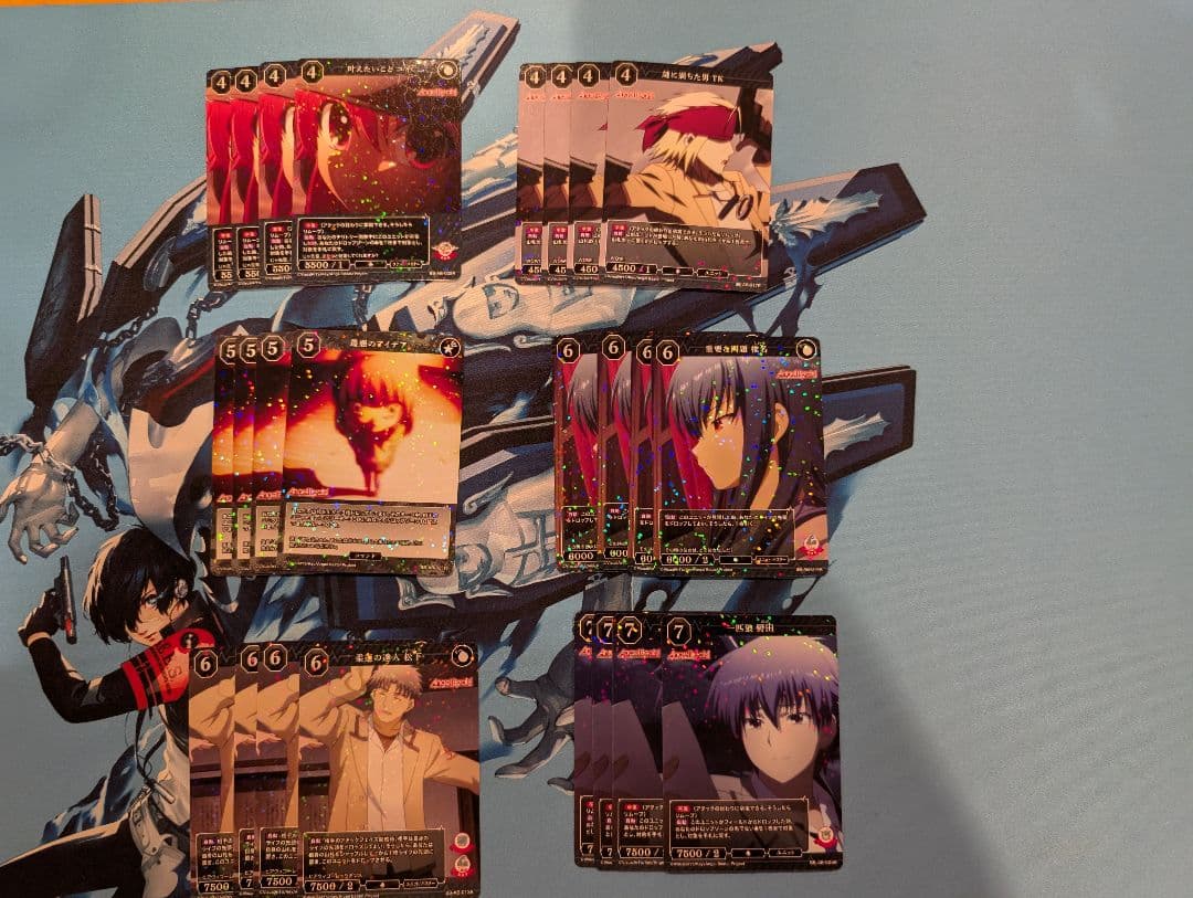 エンジェルビーツ　angel beats　SR以下4コン