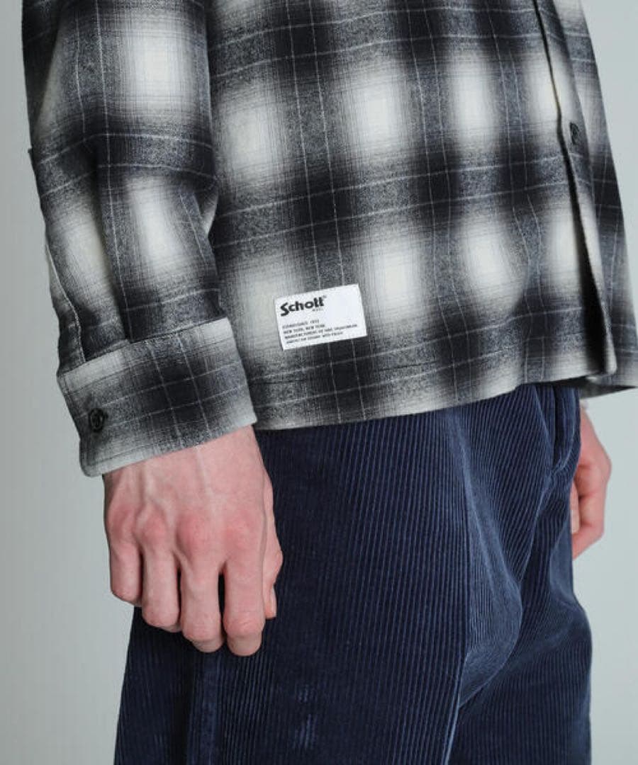 Schott/OMBRE CHECK フランネルシャツ