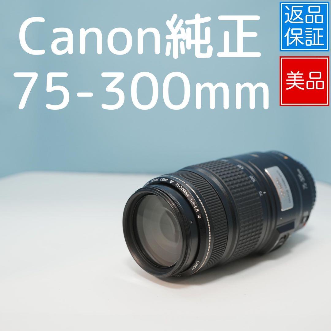 Canon純正 75-300mm 望遠レンズ 美品 a3264