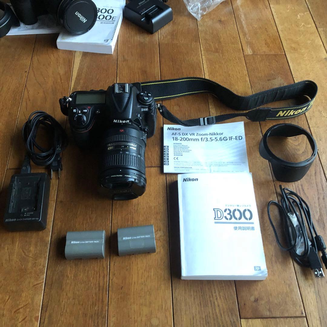 Nikon D300 デジタル一眼レフカメラ 18-200mmレンズ付き