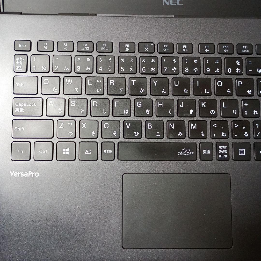 訳あり中古　ノートPC　NEC　VG-6　指紋認証つき