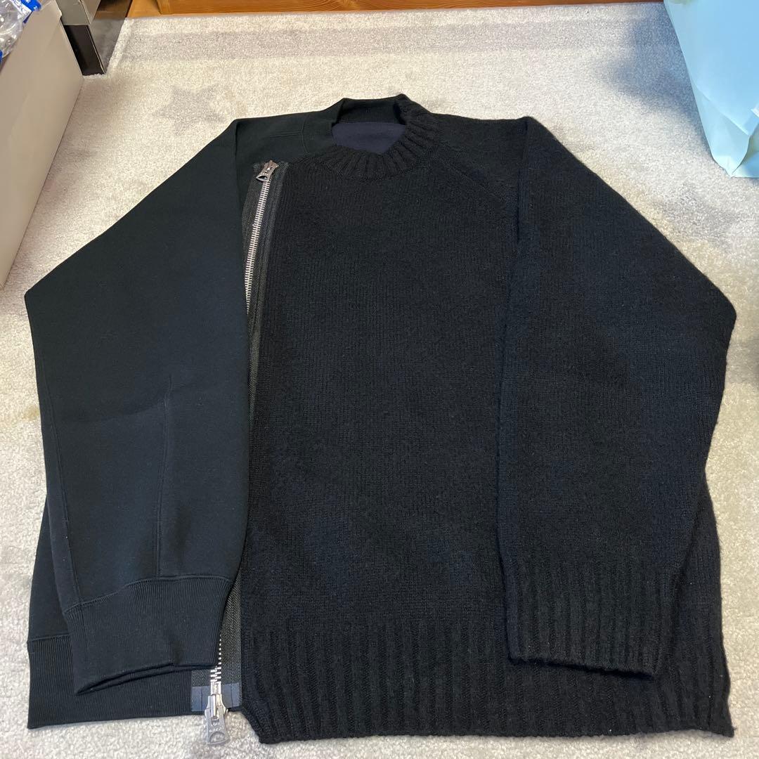 トップス sacai Knit Blouson