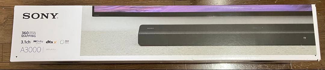 新品　未開封　SONY サウンドバー　HT-A3000