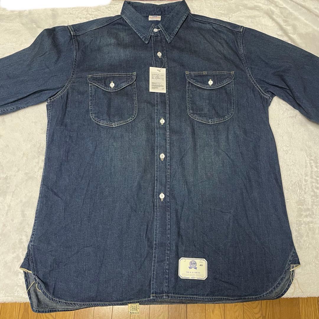 Lee x Scye for UNITED ARROWS ワークシャツ 40