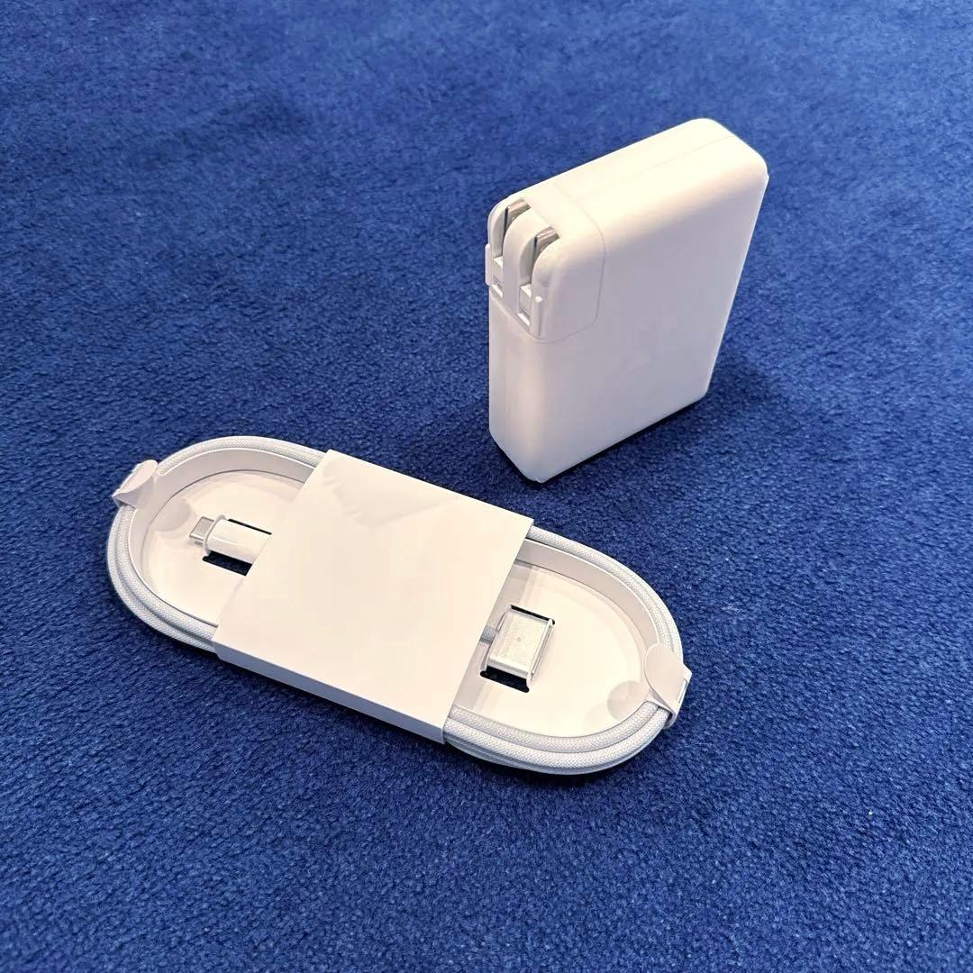 【純正・未使用】Apple 140W USB-C 電源アダプタ + 純正ケーブル
