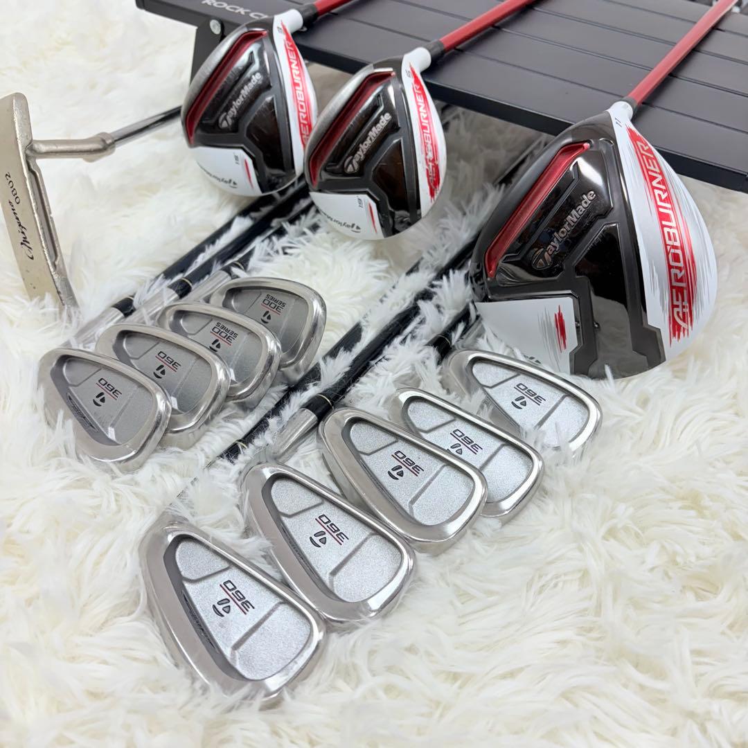 TaylorMade Aero Burner メンズクラブセット 13本 ゴルフ