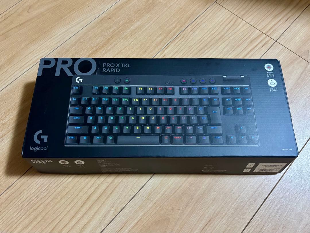 Logitech PRO X TKL RAPID ゲーミングキーボード 本体
