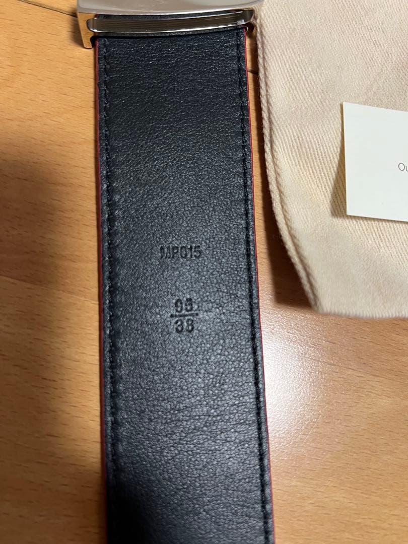 ち*。様 【確実正規品】louis vuitton supreme ベルト 赤