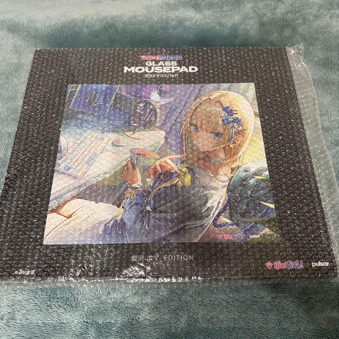Vspo Gear Glass Mousepad 藍沢エマ Edition