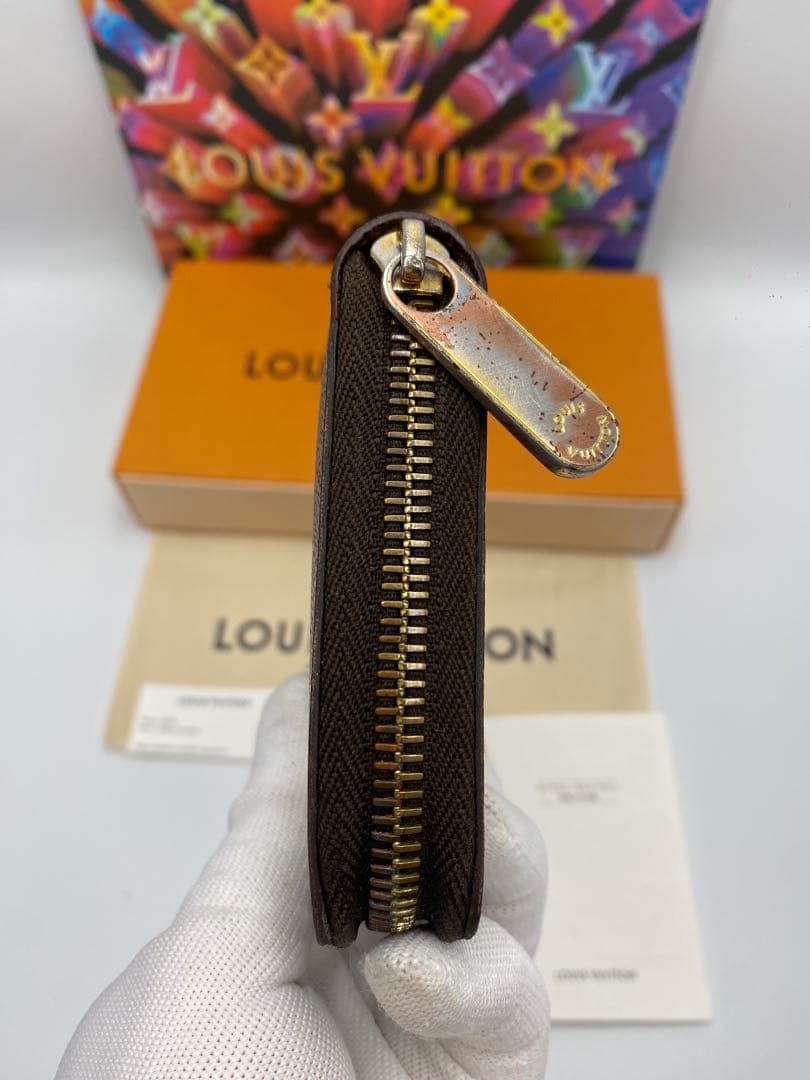 美品　ルイヴィトン モノグラム ジッピーウォレト　長財布　ラウンドファスナー