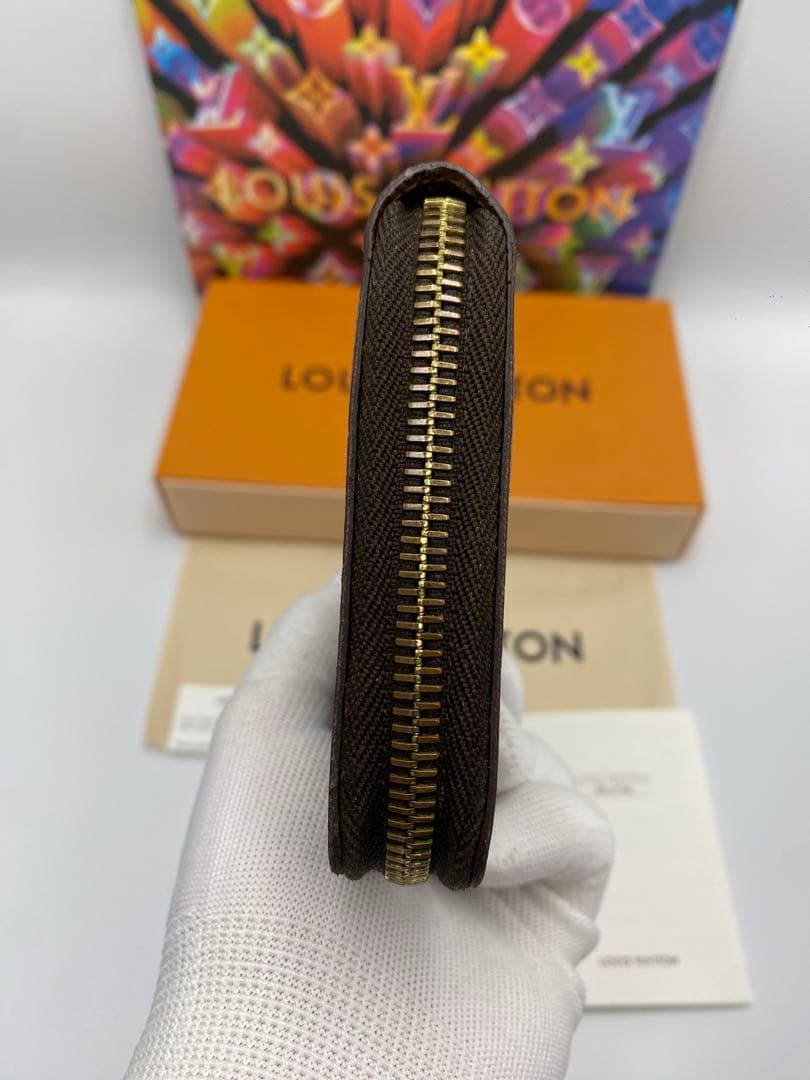 美品　ルイヴィトン モノグラム ジッピーウォレト　長財布　ラウンドファスナー