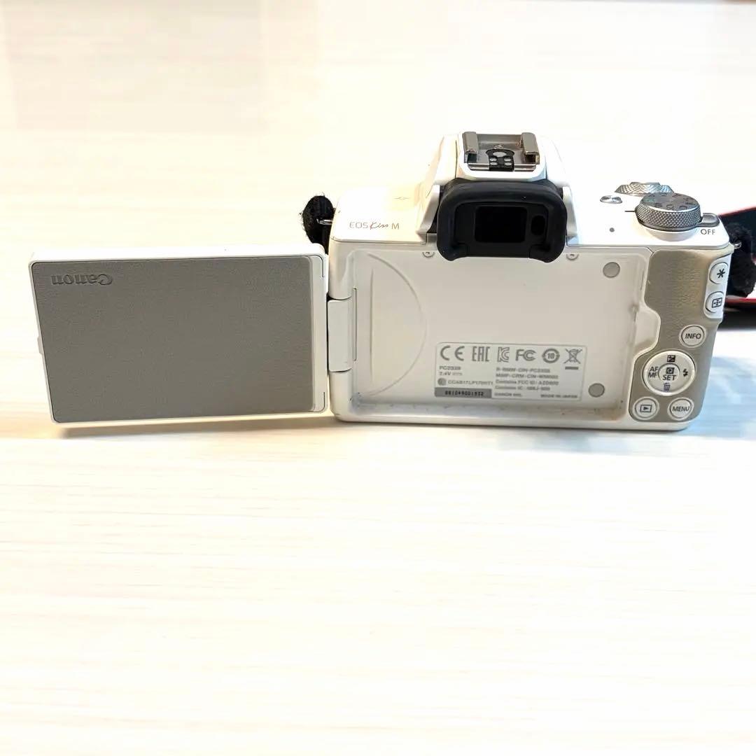 限定OFF【豪華一式】Canon EOS Kiss M レンズ3本＋アダプタ付