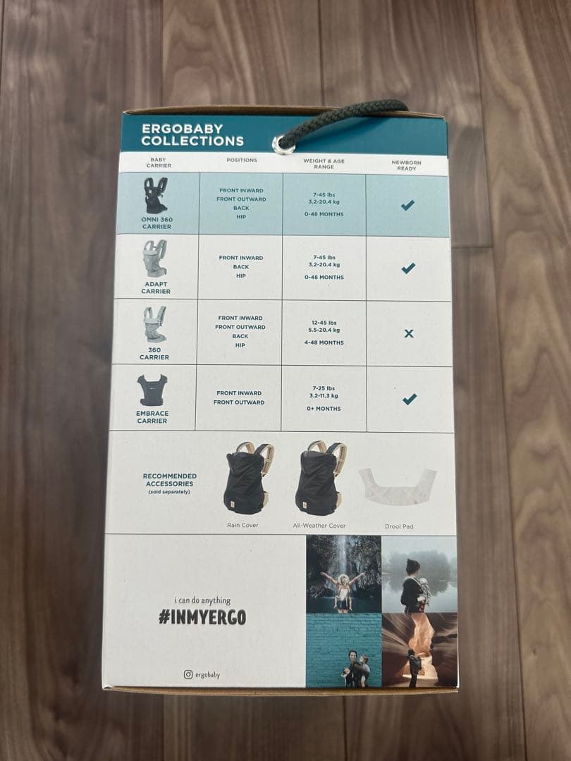 エルゴベビー オムニ360 クールエア メッシュ ブラック 抱っこひも 新品
