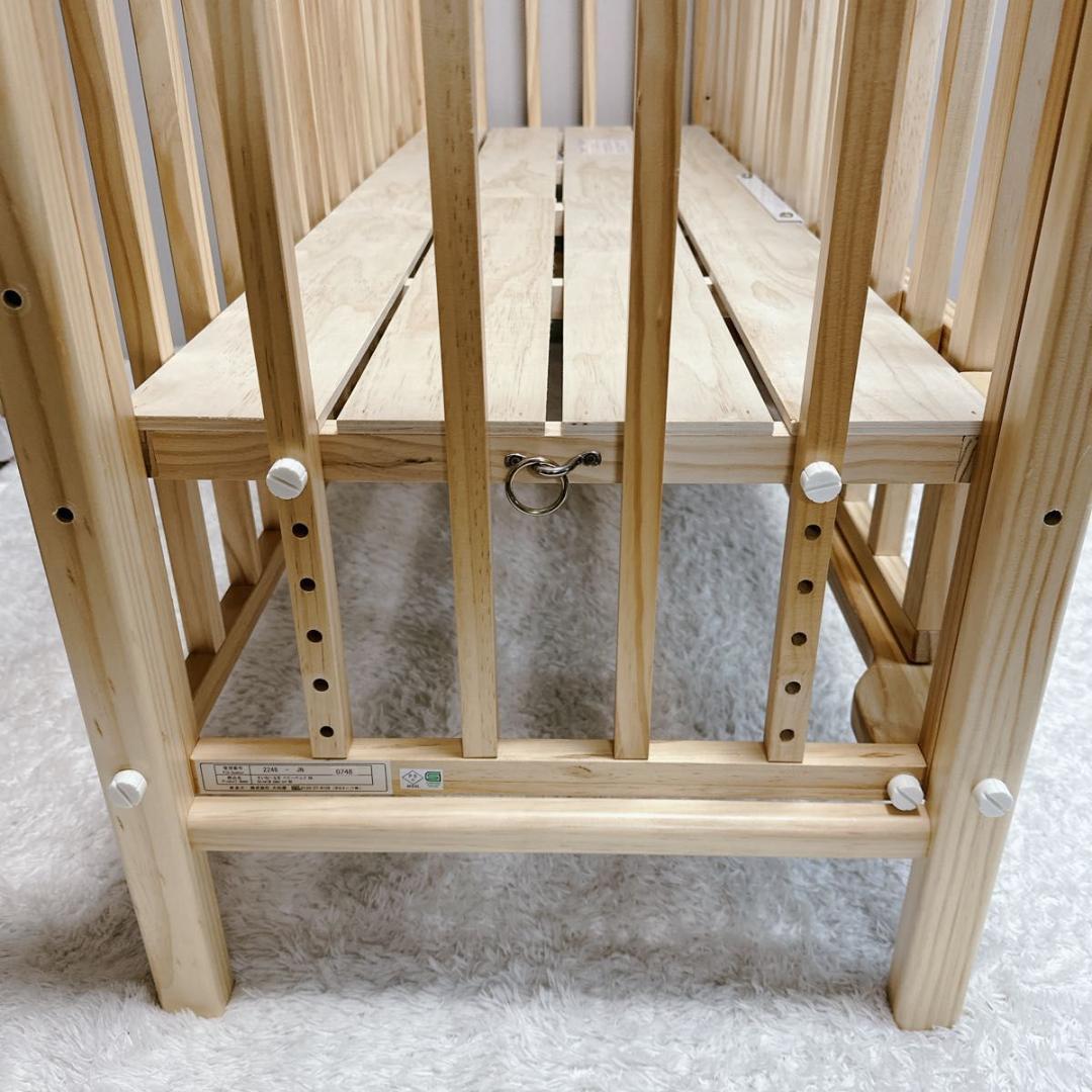 大和屋 yamatoya ベビーベッド そいねーる3 ベビーサークル NA