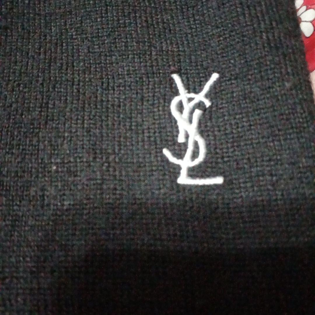 Yves Saint Laurent ブラックニット Lサイズ