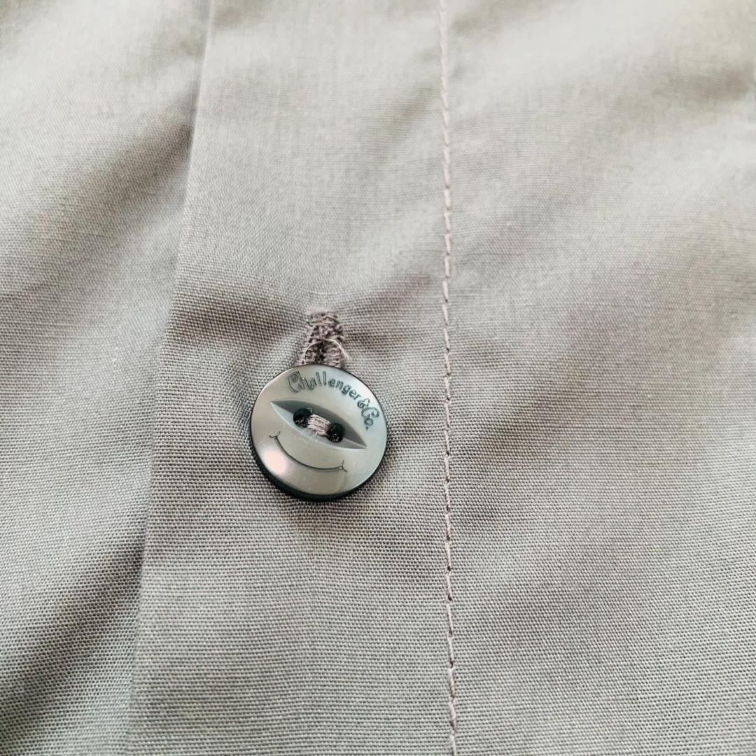 CHALLENGER　長袖　シャツ　ワークシャツ　Lサイズ　ファイヤーパターン