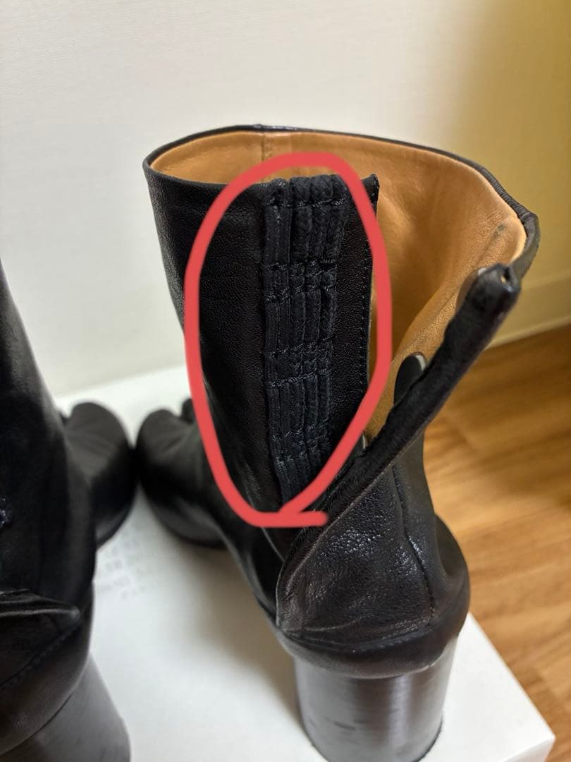 ［補正あり］Maison Margiela 足袋ブーツtabi 38