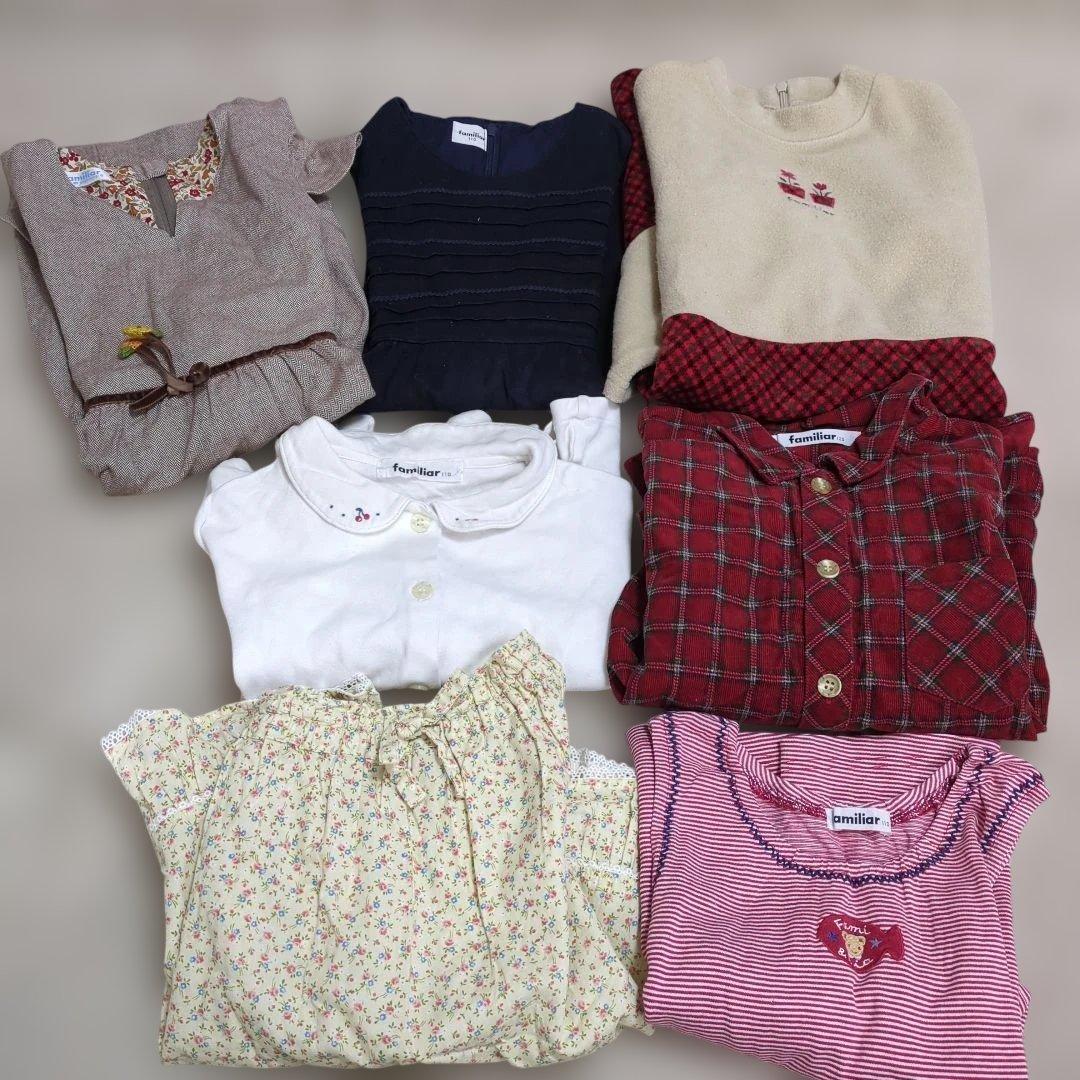 【familiar　ファミリア】こども服　ワンピース　スカート　110 120