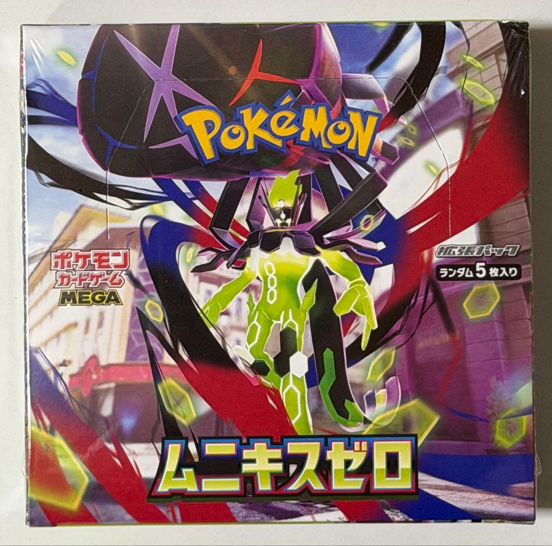 ★新品未開封 シュリンク付 ポケモンカード MEGA ムニキスゼロ1BOX★