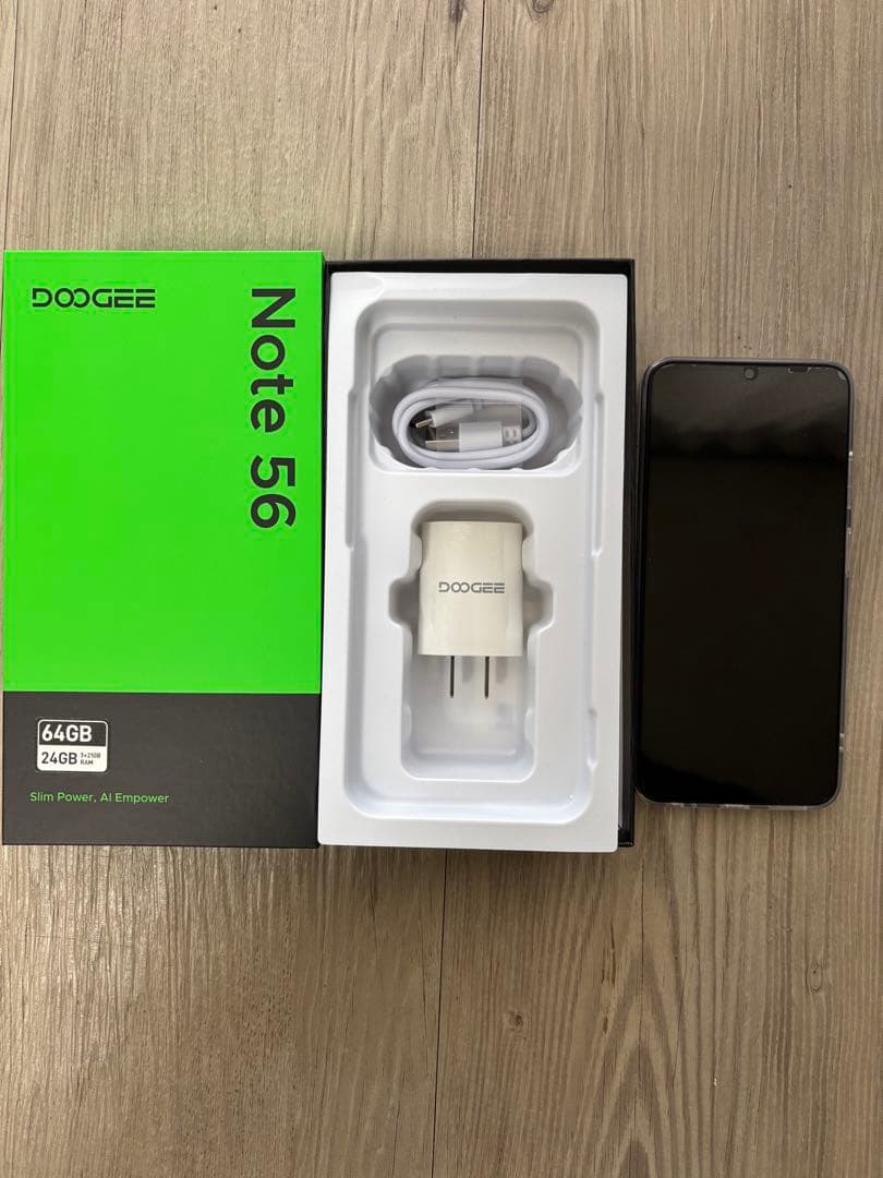 DOOGEE Note 56 Obsidian Black 本体