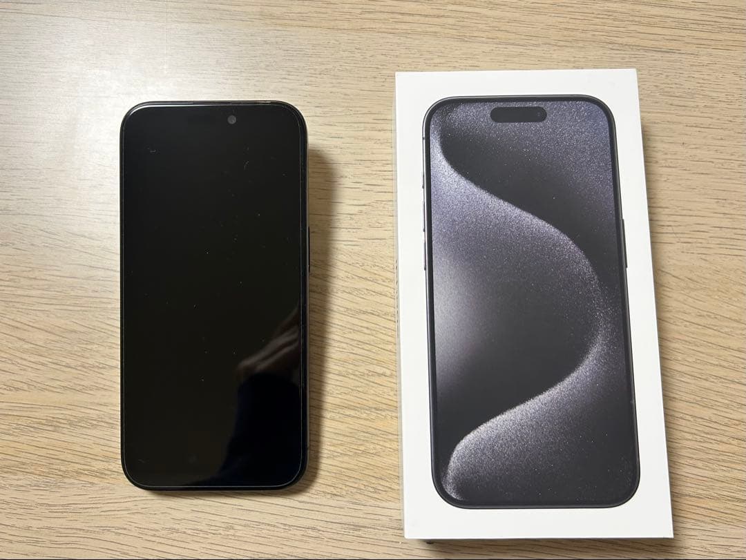 iPhone15Pro 128GB 画面交換歴あり ジャンクだが使用可能