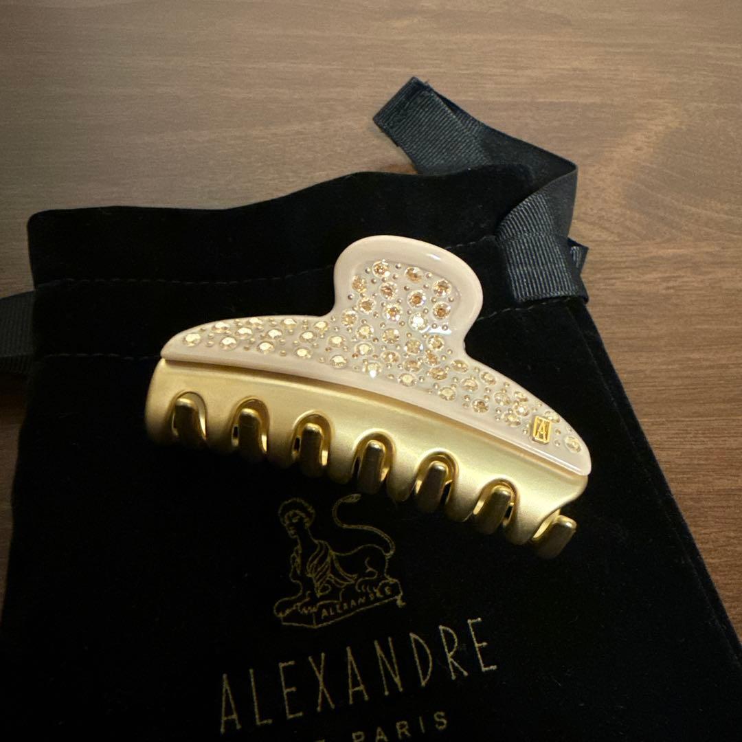アレクサンドルドゥパリ ゴールド ヘアクリップ