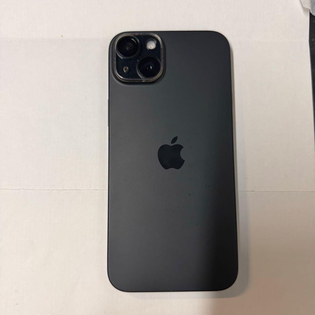 iPhone 15plus ブラックデュアルカメラ搭載　綺麗