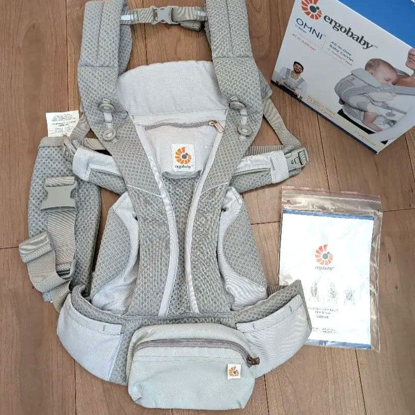 【即日発送】美品 エルゴベビー OMNI 360 抱っこ紐 グレー