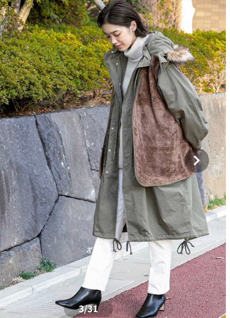 新品タグ付き53900円Gready Brilliant Ｍ６５フィールドコート