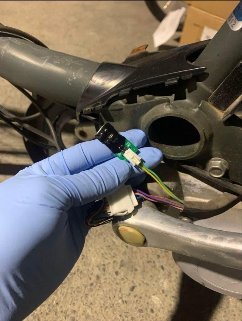 パナソニック電動アシスト自転車スピードセンサー改造1個1650円ー2個3200円