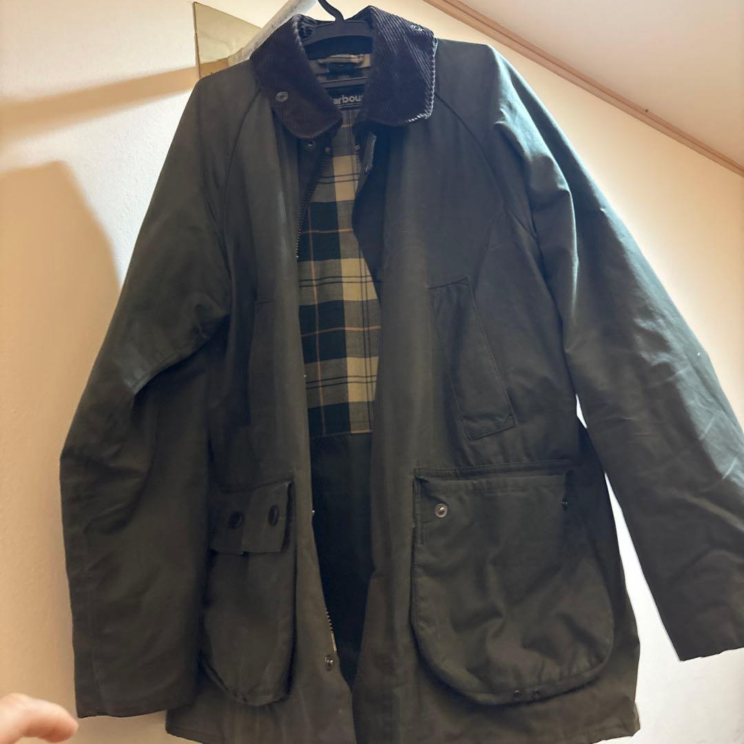 Barbour グレー コットンジャケット　c38