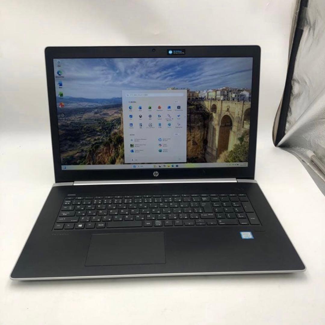 HP ProBook 470 G5 17.3インチ 第8世代 Core i7