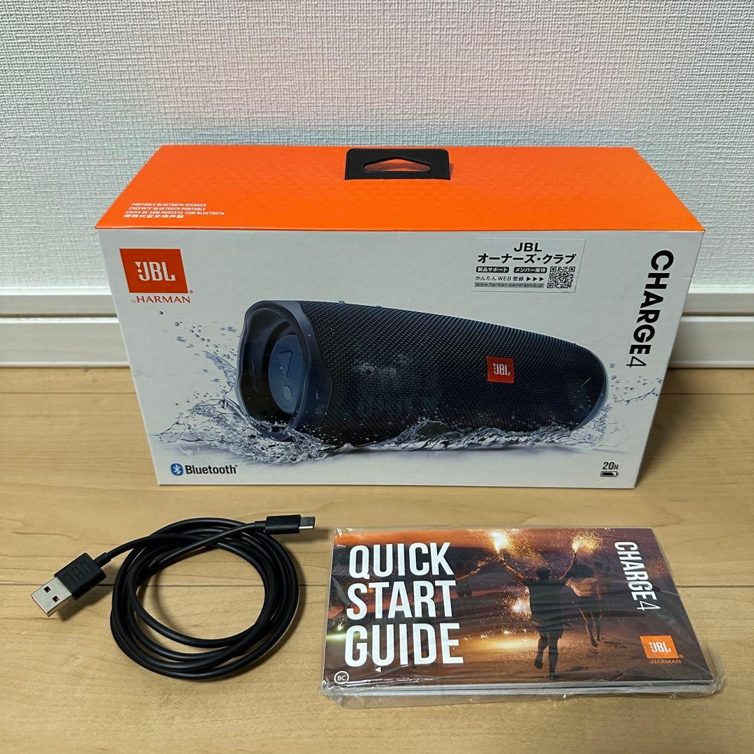 JBL CHARGE4 Bluetoothスピーカー ネイビー