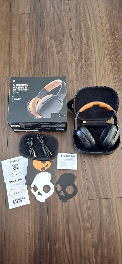 Skullcandy Crusher Wireless ブラック/オレンジ