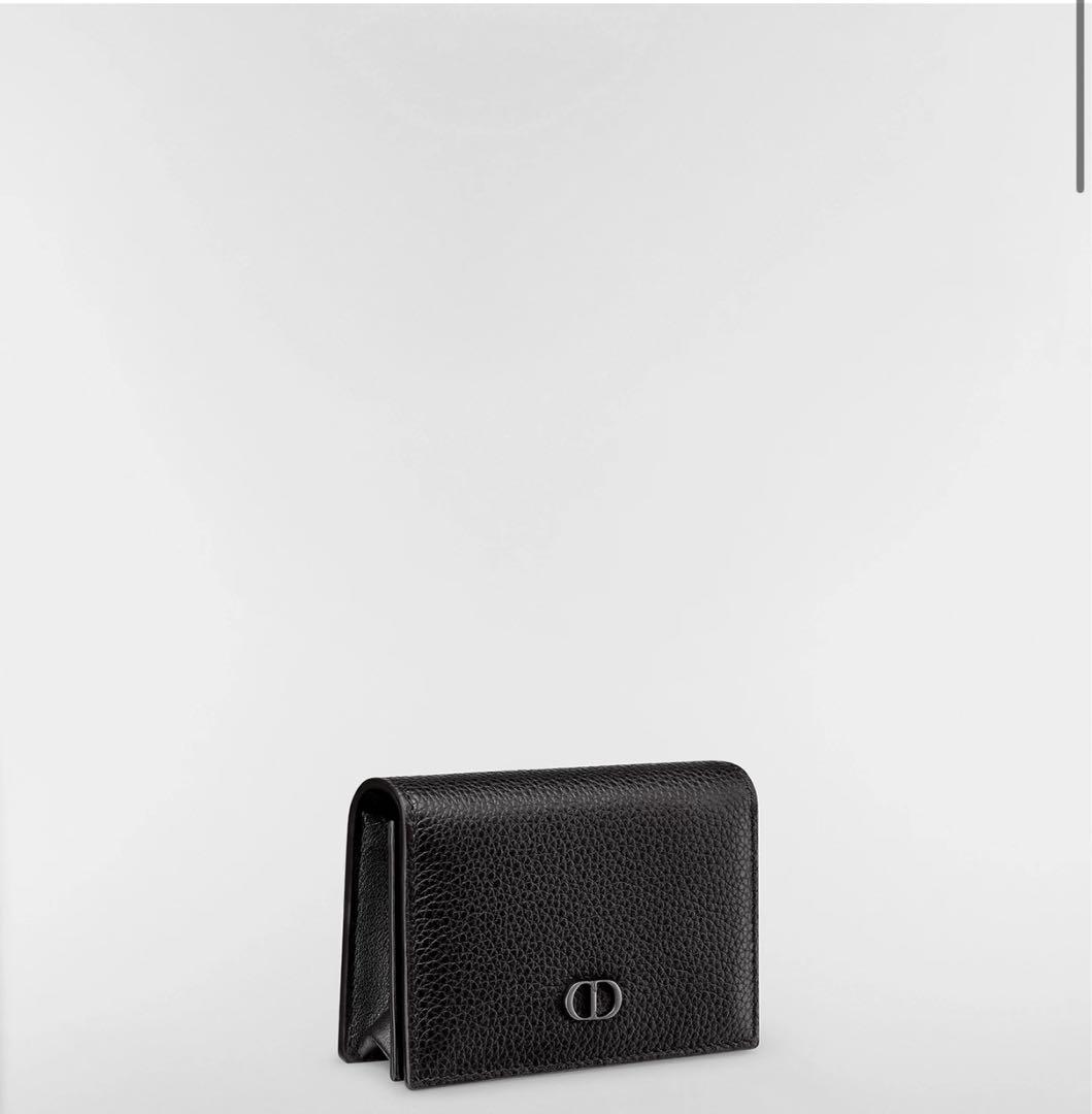DIOR ブラックレザー 名刺入れ、カードケース