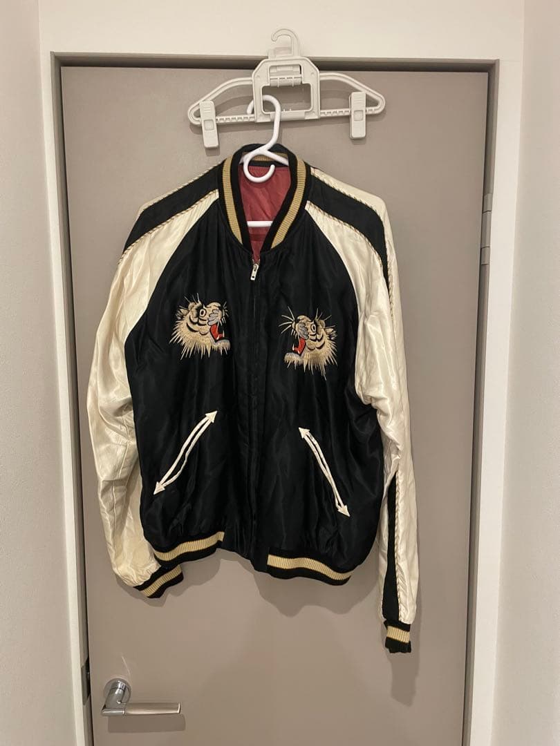 虎刺繍 スカジャン Japan製